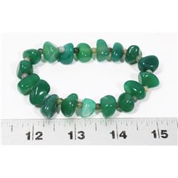 GENUINE GREEN JADE BRACELET