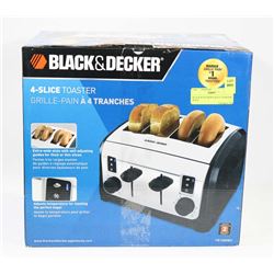BLACK & DECKER 4-SLICE TOASTER WITH