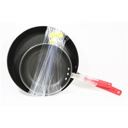 SET OF 2 TRAMONTINA NON-STICK PANS -
