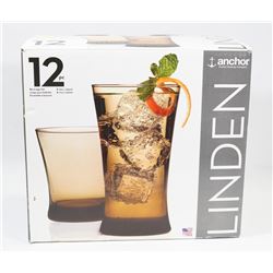 NEW ANCHOR 12-PC BEVERAGE SET -