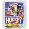 Image 1 : 1991-92 O-PEE-CHEE HOCKEY BOX(TAPED) 10 CARDS