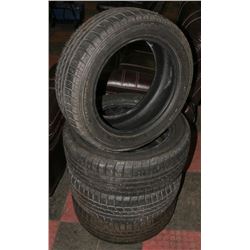 SET OF 4 HANKOOK ICEBEAR TIRES 205/55R 16