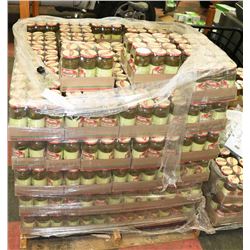 LARGE PALLET OF TAME SLICED JALAPENO PEPPERS PAST