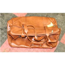 LARGE LEATHER LIKE BAG