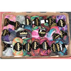 JAPANESE SILK AND WOOL BLENDS FLAT