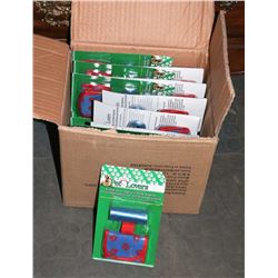 CASE OF 24 PET LOVERS POOP BAGS