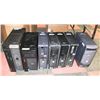 Image 1 : LOT OF 7 ASSORTED COMPUTER TOWERS, VARIOUS