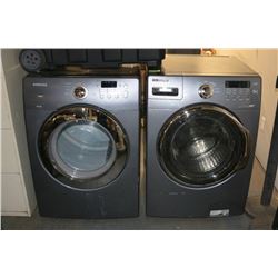 SAMSUNG WASHER & DRYER SET, 27"X29"X39".