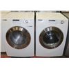 Image 1 : SAMSUNG FRONT LOAD WASHER AND DRYER, WHITE