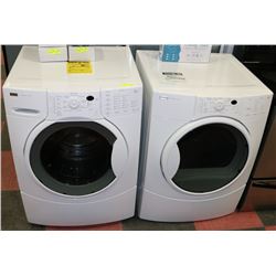 KENMORE ELITE WASHER & DRYER SET.