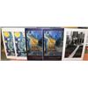 Image 1 : LOT OF 5 ASSORTED ART PRINTS