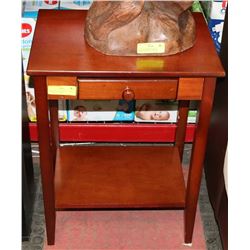 END TABLE W/ DRAWER 13" WIDE X 18" LONG X 24" HIGH