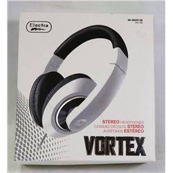 NEW VORTEX STEREO HEADPHONES ( WHITE )