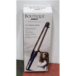BOUTIQUE BY CONAIR 1-1/2" CURLING WAND.