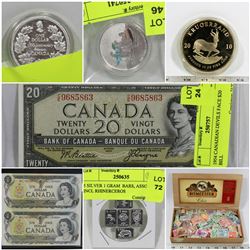 FEATURED COINS, CURRENCY, COLLECTIBLES