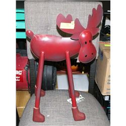 METAL MOOSE ORNAMENT