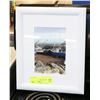 Image 1 : SMALL BOAT FRAMED MATTED PICTURE.