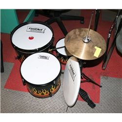 LOT OF 4 FIRST ACT DISCOVERY, BLACK WITH FLAMES