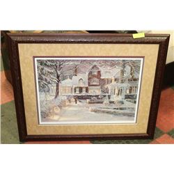 TRISH ROMANCE LTD EDITION FRAMED PRINT "ALL IS