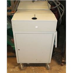 PAIR OF CARTS ON WHEELS