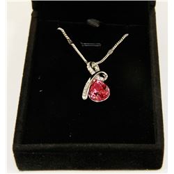 PINK  FASHION NECKLACE WITH
