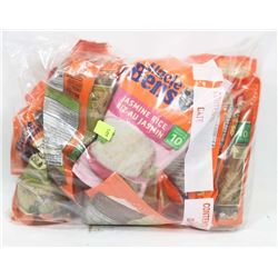 BAG OF ASSORTED UNCLE BENS RICE