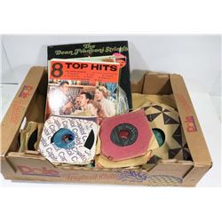 BOX OF RECORDS ON CHOICE