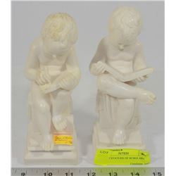 ITALIAN STATUES OF SCHOLARS