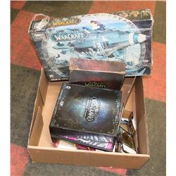 FLAT OF WORLD OF WARCRAFT COLLECTIBLE CARDS,