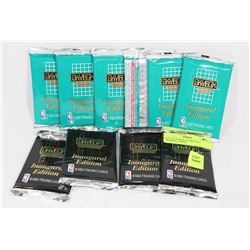 LOT OF 10 SEALED NBA 2015 TRADING CARDS