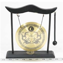 NEW TWIN DRAGON GONG W/ MALLET