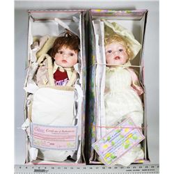 LOT OF 2 SWEETHEART COLLECTION DOLLS