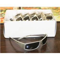 CARTON OF SILVER DESIGNER SUNGLASSES