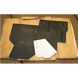 PAIR OF NEW FRONT SEAT MATTS, CHEVY