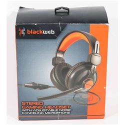 BLACKWEB STEREO GAMING HEADSET WITH MIC