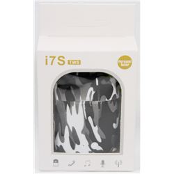 NEW i7S WIRELESS EARBUDS WITH CHARGING CASE