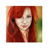 Image 1 : 21stc Photorealism, Study of Samuel Silva, "Redhead Girl"