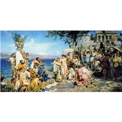 "Phryne at the Festival of Poseidon inEleusin"