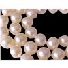 Image 2 : 17" Round White Freshwater Pearl 14kt Gold Necklace