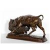 Image 1 : Bear and Bull By I. Bonheur