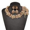 Image 1 : Designer Crystal Statement Costume Jewelry Set, Necklace, Bracelet & Earrings
