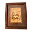 Image 1 : Original Eliott French Pochoir Print, Monks at Dinner
