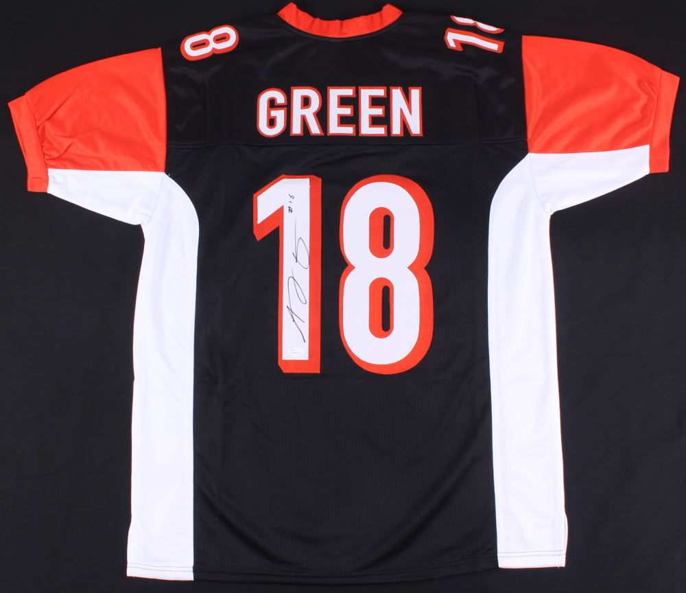 aj green signed jersey