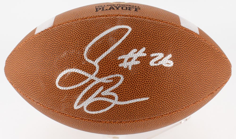 Saquon Barkley Signed Official College Football Playoff Game Ball