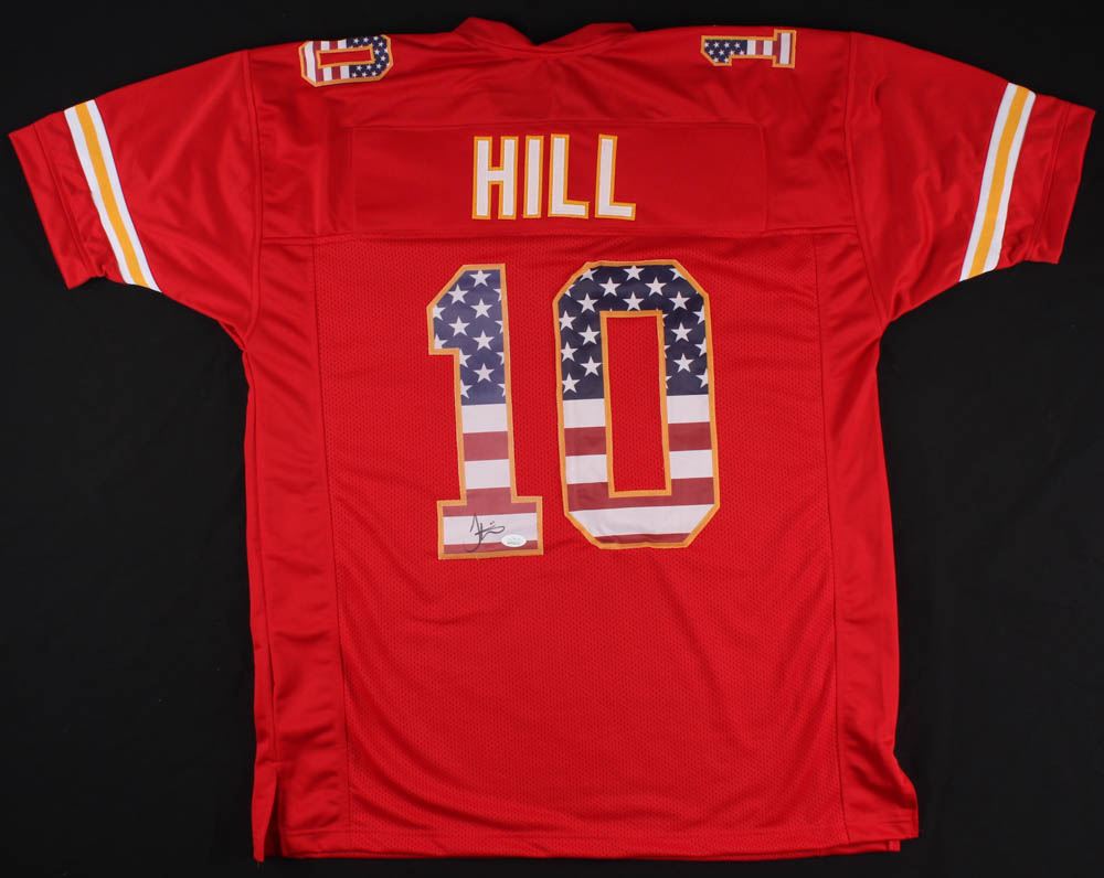 signed tyreek hill jersey