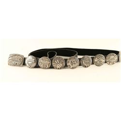 Sterling Silver Concho Belt