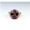 Image 1 : Amazing 8.58 Carat Pink Tourmaline & Diamond Ring