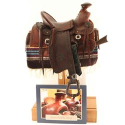 Stires Miniature Saddle & Stand