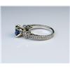 Image 3 : Elegant Tanzanite & Diamond Ring