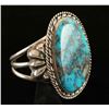 Image 2 : Old Pawn Sterling Silver & Turquoise Ladies Cuff